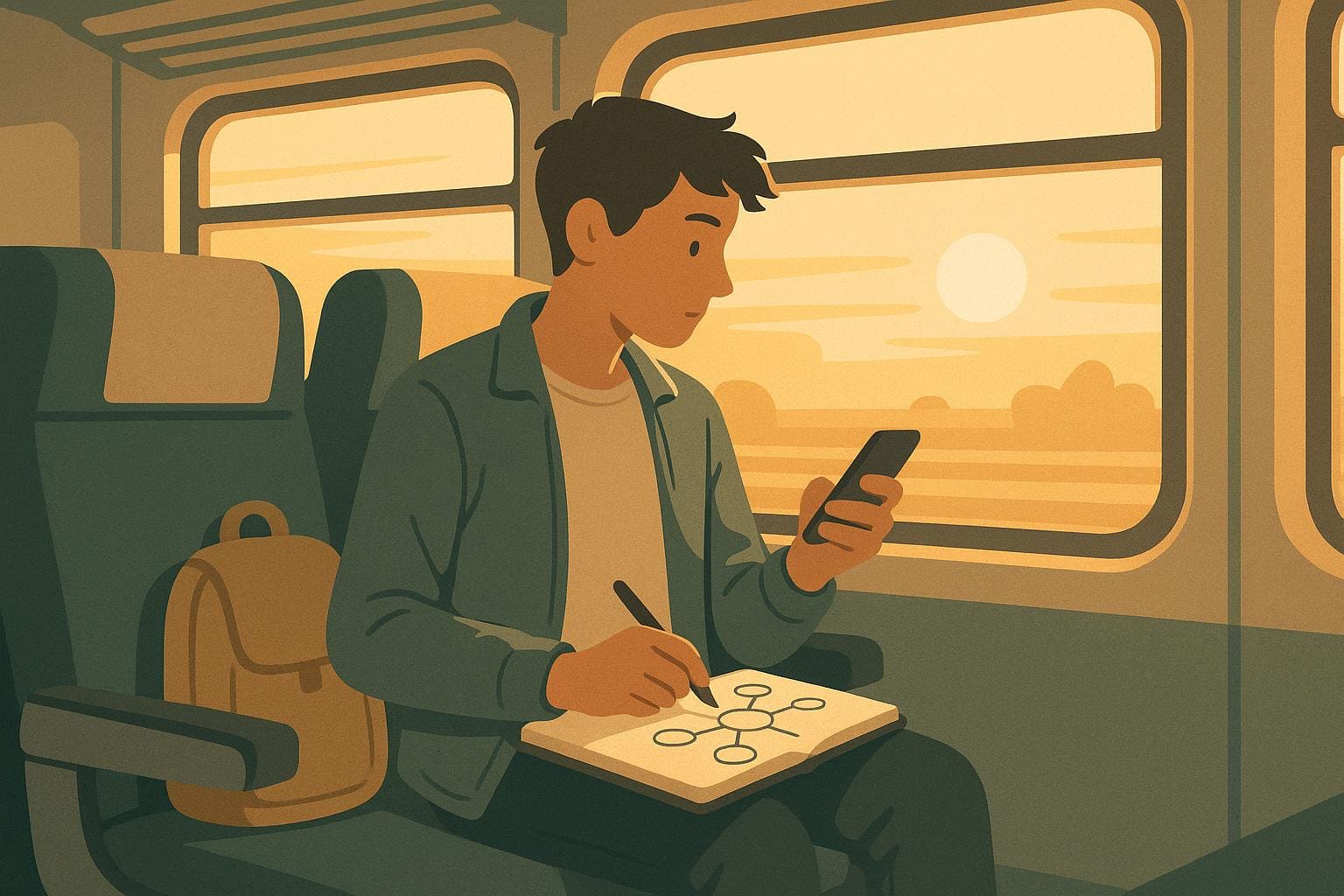 Que faire de productif sur son téléphone dans les transports ? 10 idées pour les entrepreneurs